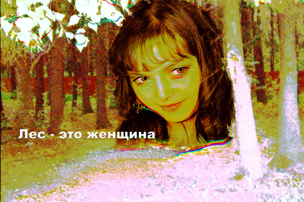 Лес это женщина!