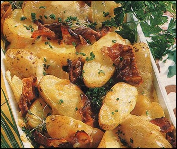 Картошка с салом...