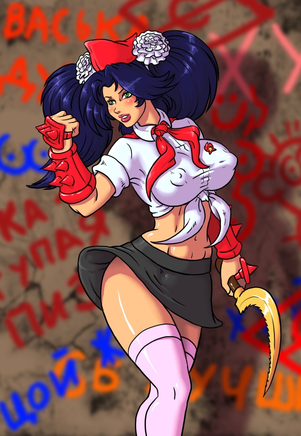 Из жизни пионерок...