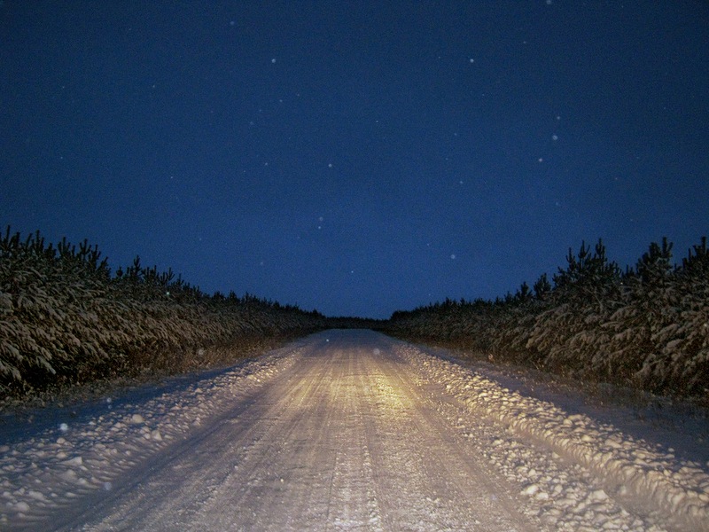 Никуда домой. Ночная зимняя дорога. Зимняя трасса ночью. Зимняя дорога домой. Ночная дорога домой.