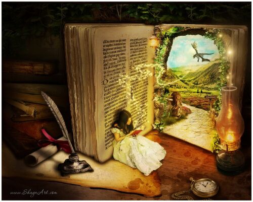 Если ты откроешь книгу