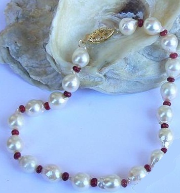 Жемчужно-рубиновое...