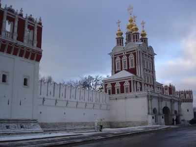 На Новодевичьем...