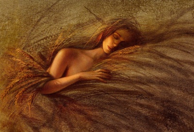 Свои объятья распахнула ты во сне...