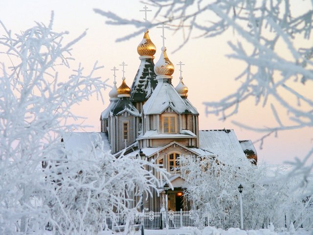 Крещенский морозец особый, со звоном!