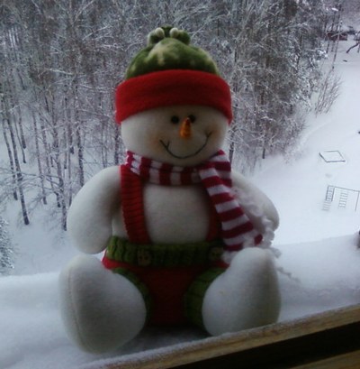 Добавив снега в акварель зимы...