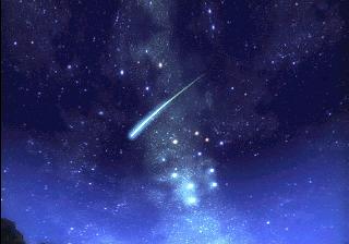 A falling star