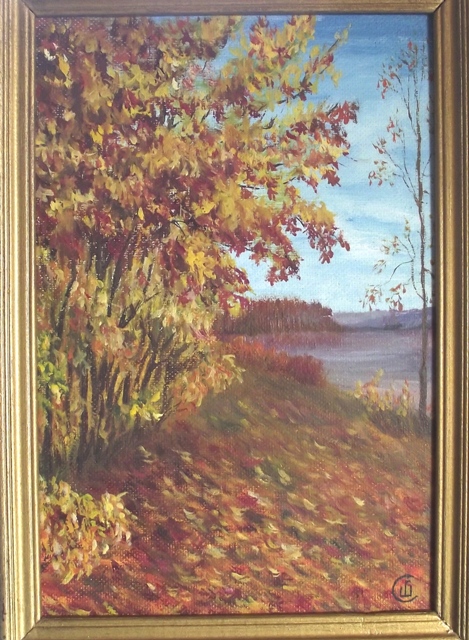 Осеннее озеро