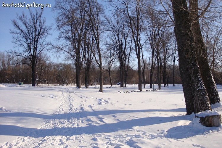 Мороз колючий...