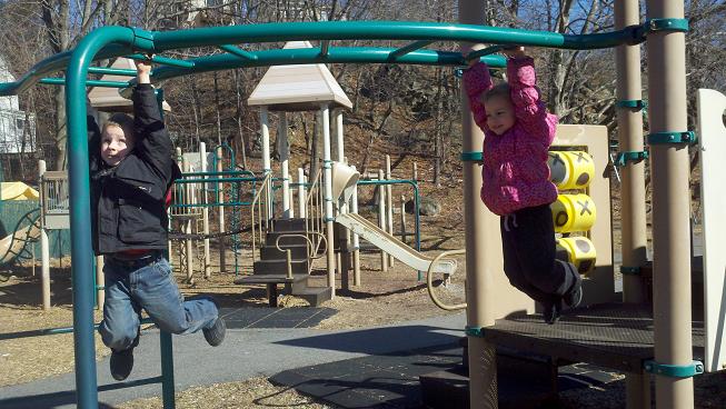 На прогулке