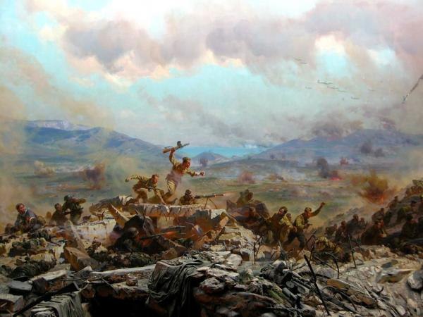 Впечатление от эпизода панорамы, ,штурм сапун-горы