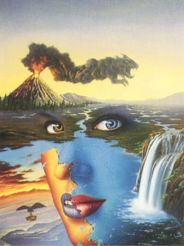 В твоих глазах - безликие туманы...