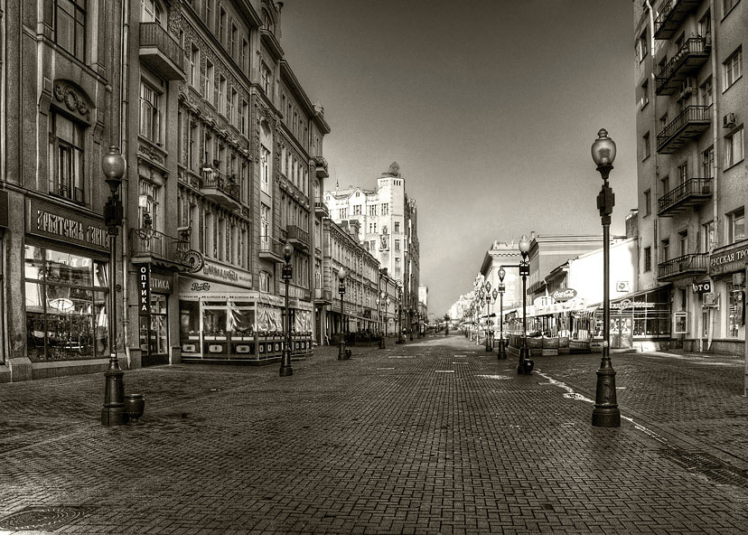 Белая улица в москве