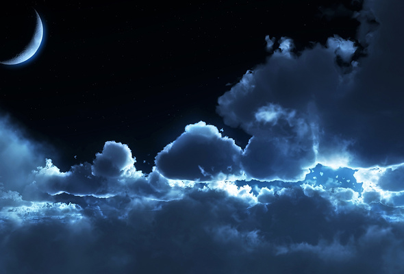 Новорожденный месяц