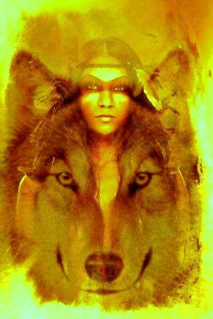 Женщина - Волчица