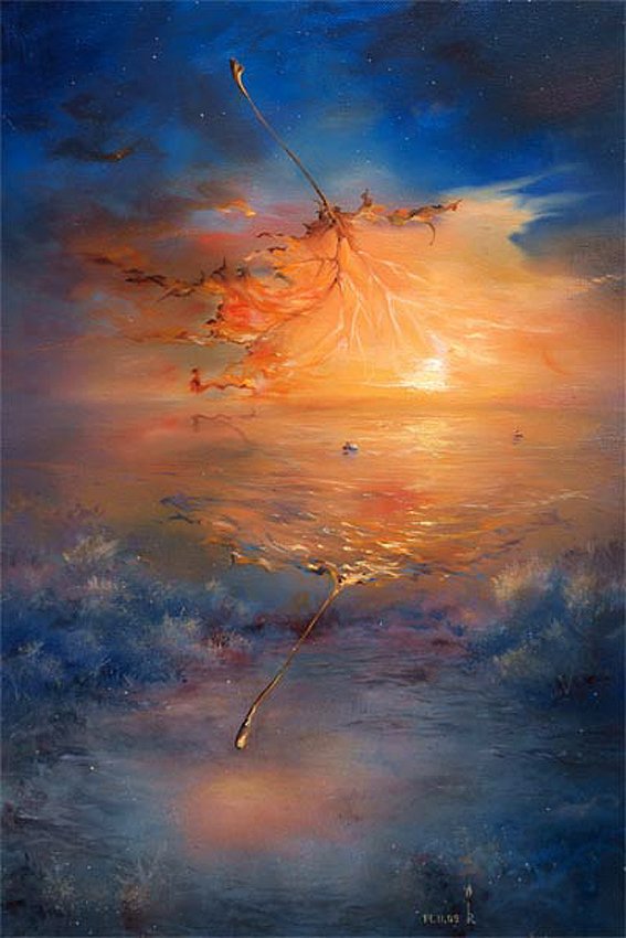 Угасает загадкою день...