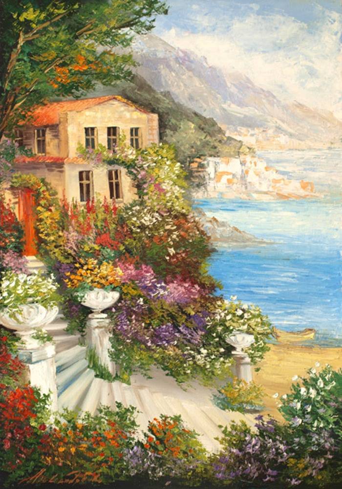 Итальянский дворик