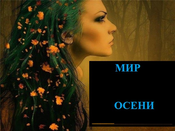 Мир осени