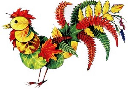 Дома листики промыли...