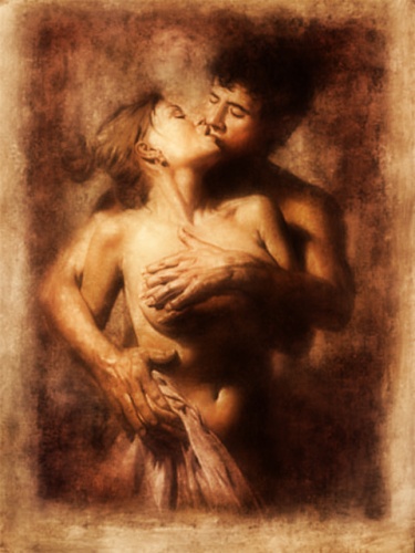 Снова вместе и ночь соблазняюще так и призывно...