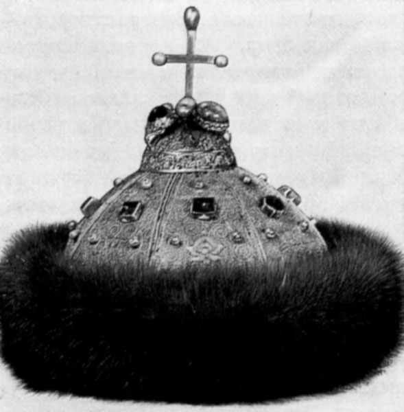 Шапку мономаха нарисовать