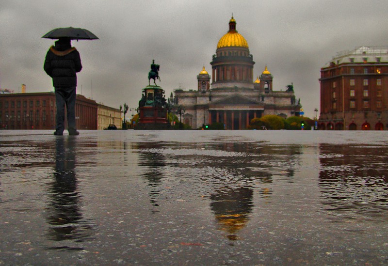 Дождь в Петербурге