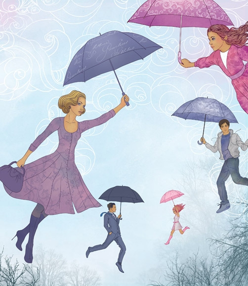 Люди-зонтики