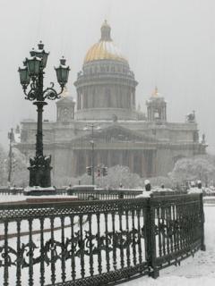 Зима в Петербурге