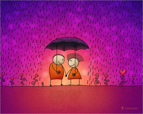 Свет в окнах домов