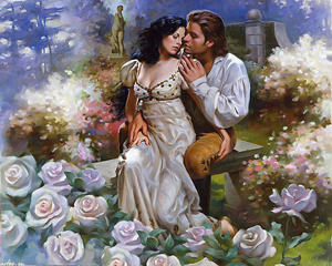 В сочных красках тех полотен