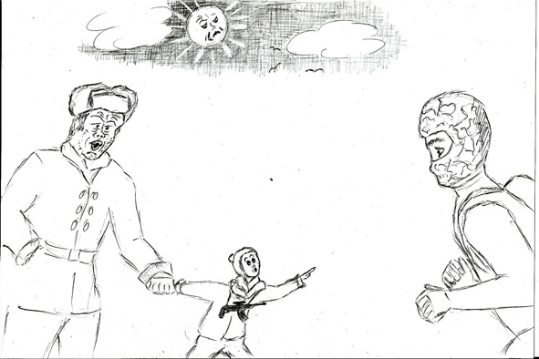 ОМОН или бандит? горький юмор о детях