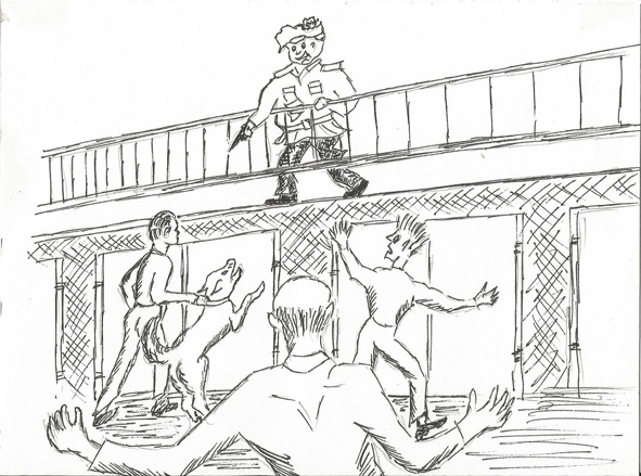 Дункан! Ты сволочь! Про мента и собаку