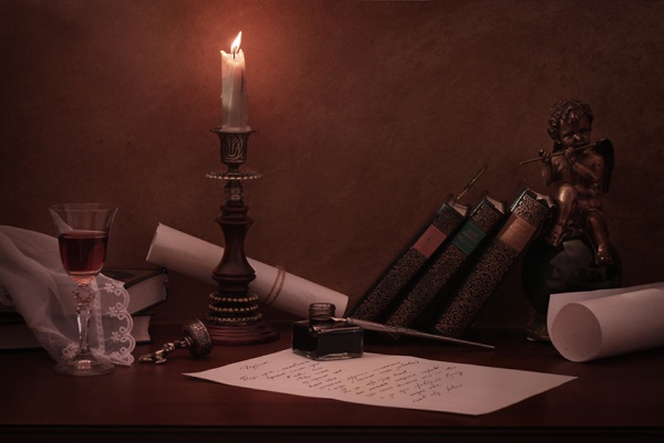 В любви лишь голая страница