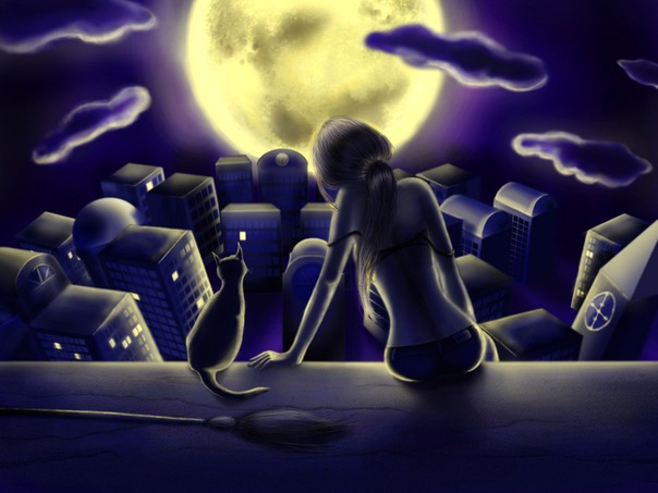 Подружка... у Ночи...