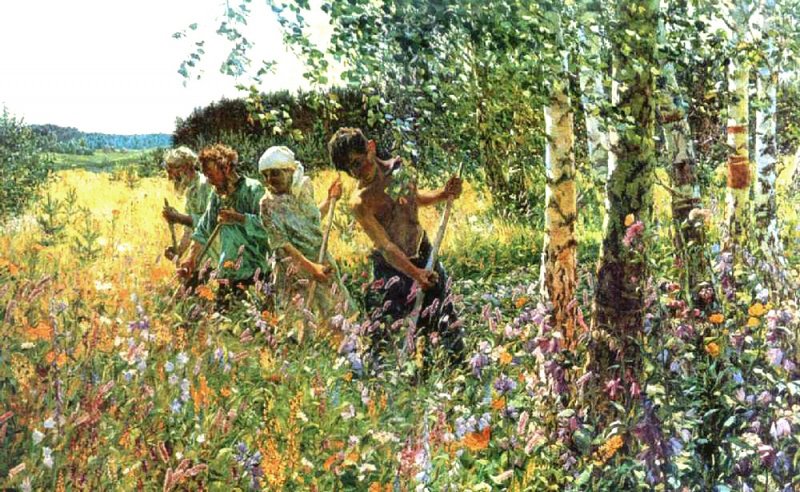 Окутал август...