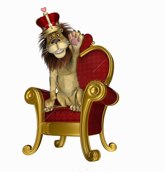 Кот на троне картинки