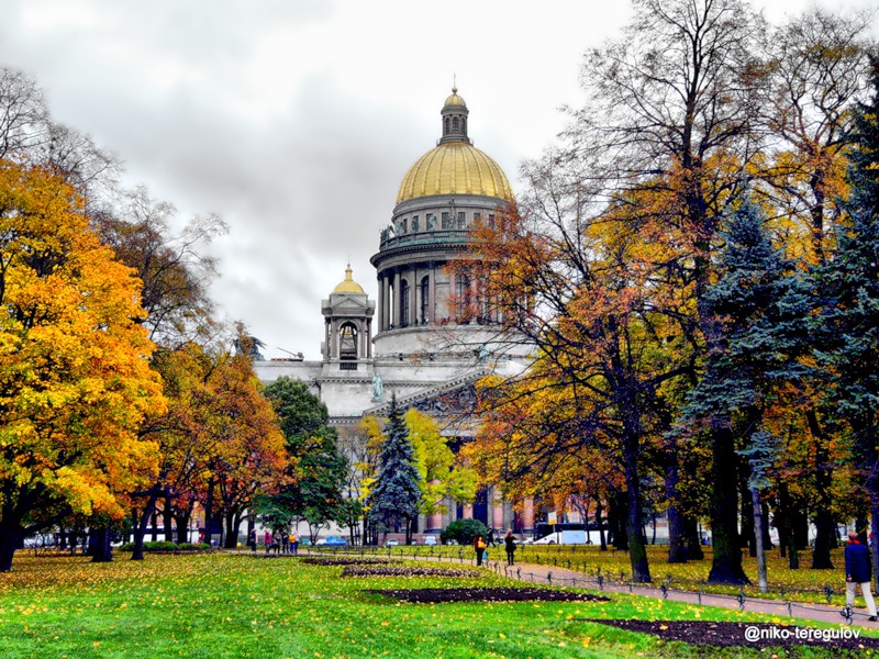 Санкт петербург фото осень