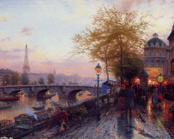 Пройдусь я по Парижу