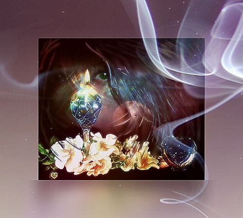 При свечах...