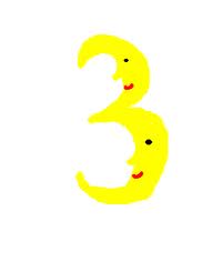 Таблица умножения. Цифра 3. Для внучки