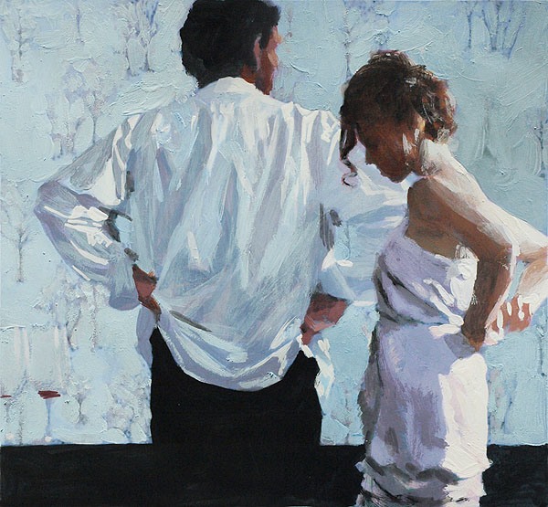 Он уходил, молчал о лете