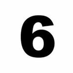 Таблица умножения. Цифра 6. Для внучки