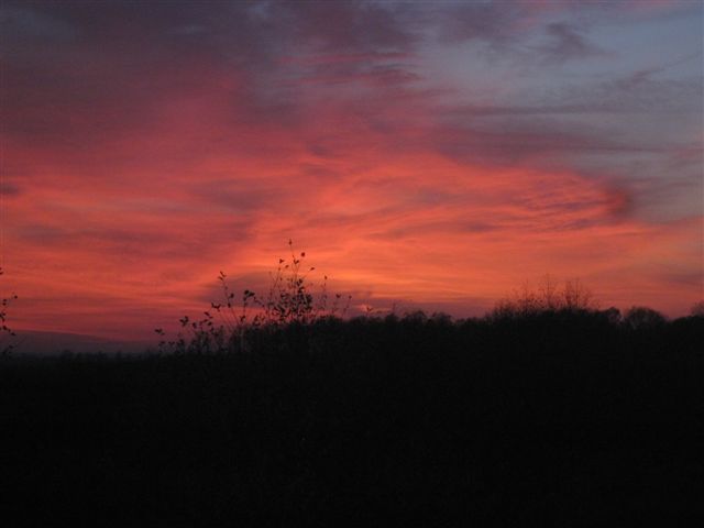 Вечер красками богат