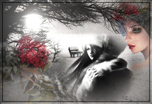 А в глазах - зима...