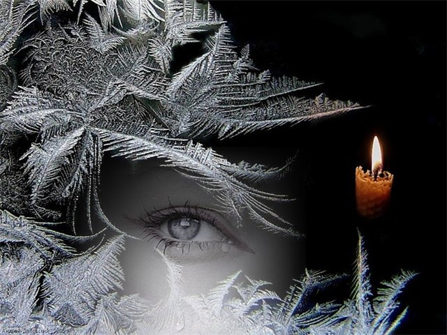 Воск оплавленной свечи