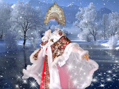 Новогодним сиреневым утром