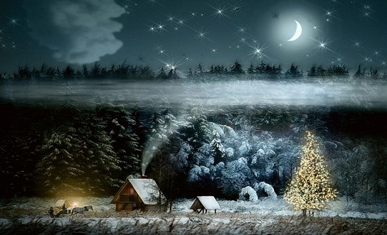 В канун Рождества. Лидия Борисова