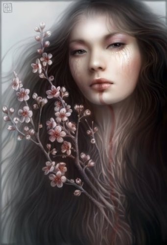 Капают, капают слёзыньки девичьи