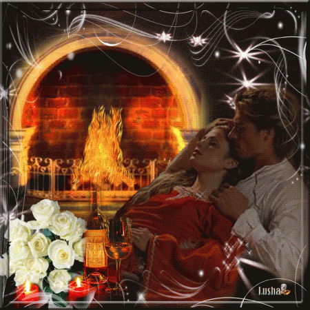 Свеча, вино, прекрасный вечер...