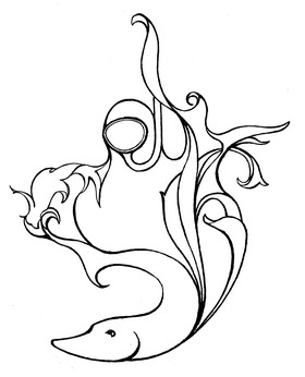 Над волной лоснящиеся спины...